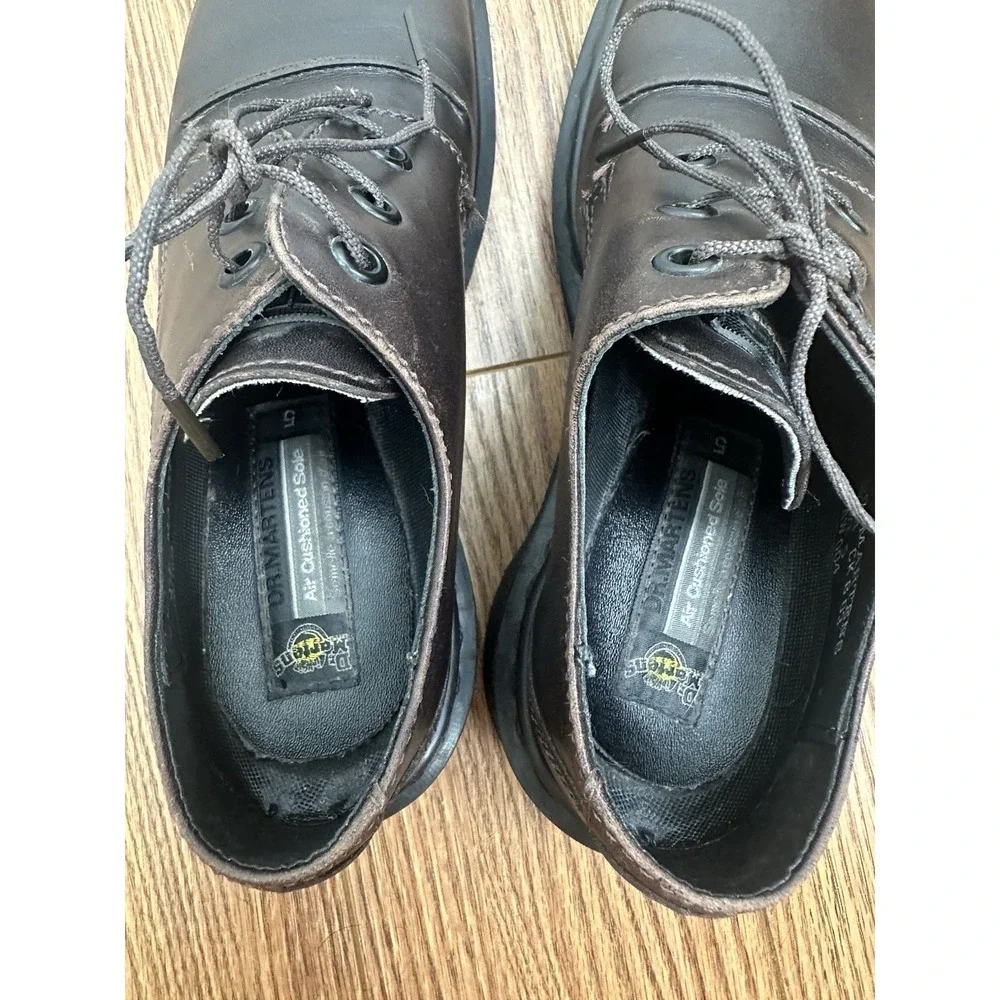 Vintage Dr Martens Size 5 Oxford 9264 Brown Air Cushioned Sole 90's Y2K Academia